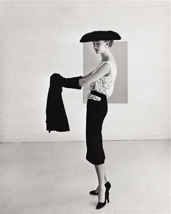 (FASHION) A group of approximately 40 photographs of stunning womens fashion designs by Howard Greer.